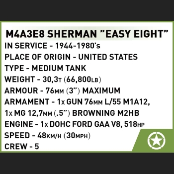 M4A3E8 Sherman 320 Kl. 1:48 HC